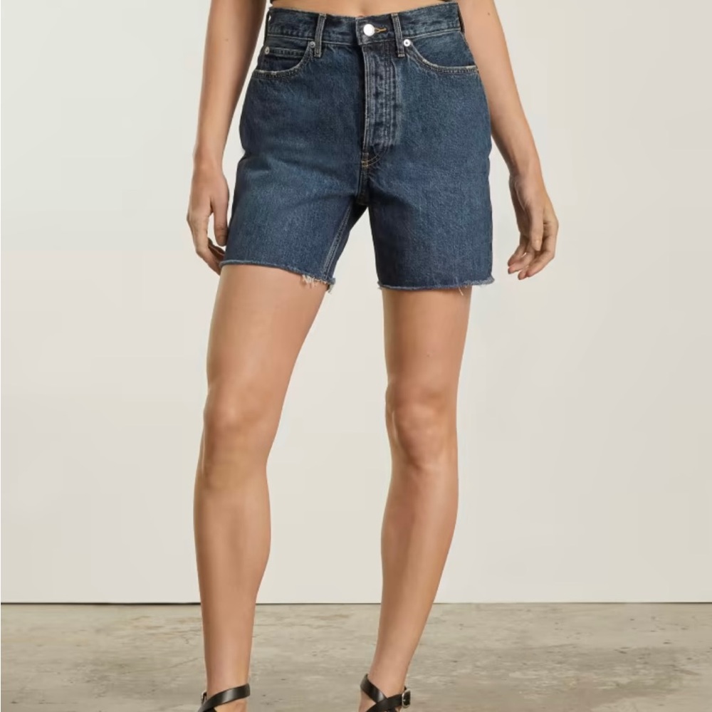 The way high jean short